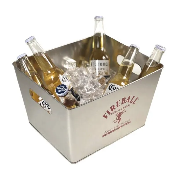 Pocinčana metalna ledena kanta